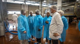 Mleczarze z Tanzanii z wizytą w SM Mlekpol