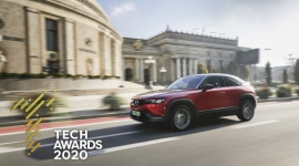 Mazda MX-30 zwycięzcą Tech Awards 2020 w kategorii Elektromobilność