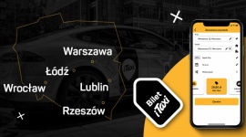Bilet iTaxi dostępny we Wrocławiu, Lublinie, Łodzi i Rzeszowie