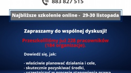 Szkolenia i wydarzenia Bezpłatne szkolenie online - Efektywne NGO 2