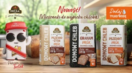 Innowacyjne mieszanki do wypieku chleba domowego i uroczy Tortek w jednym!