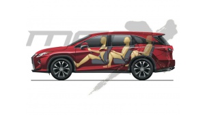 Siedmiomiejscowy Lexus RX już wkrótce Biuro prasowe