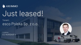 esco Polska Sp. z o.o. wprowadzi się do Nordkapp Business Complex