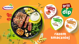 Nowa kampania dipów śmietanowych Mlekpol „Razem smaczniej”