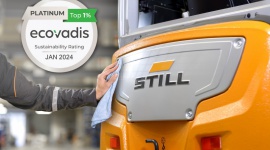 Firma STILL uzyskała certyfikat EcoVadis Platinum 2024 Biuro prasowe