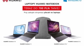 Laptopy Huawei, w tym najnowszy MateBook D 15, w nowych cenach i z prezentem