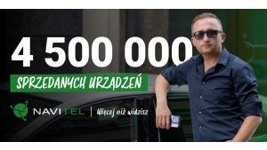 NAVITEL przekracza próg 4,5 mln sprzedanych urządzeń