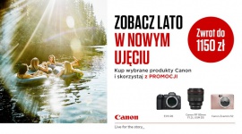 Zyskaj nawet 1150 zł. Trwa letni cashback od marki Canon Biuro prasowe