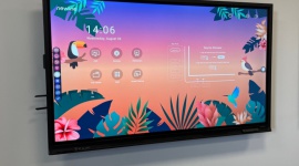 Polska premiera - monitor interaktywny Newline LYRA w Warszawie