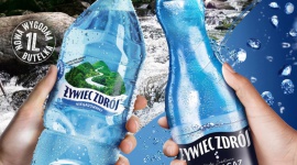 1-litrowe butelki od Żywiec Zdrój – wygodny format wody gazowanej i niegazowanej