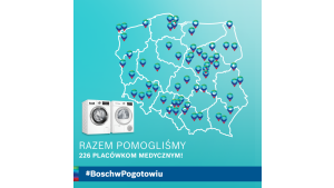 Firma BSH przeznaczyła część budżetu reklamowego na wsparcie placówek medycznych Biuro prasowe