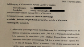 Były Prezes PKP ponownie i prawomocnie wygrywa spór z PKP S.A.