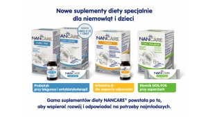 Wspieraj rozwój dziecka razem z NANCARE – NOWE suplementy diety dla dzieci Biuro prasowe