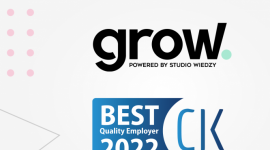 Agencja Grow z tytułem Best Quality Employer 2022