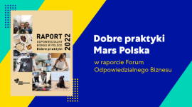 Aż 10 dobrych praktyk Mars w raporcie FOB