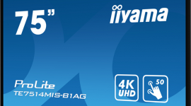 iiyama prezentuje nowe interaktywne ekrany dotykowe 4K z SERII TE14