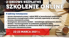 Bezpłatne szkolenie dla NGO - planowanie strategii, pozyskiwanie funduszy