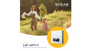 Inwerter SOFAR serii 3.3 K-12 KTL-X