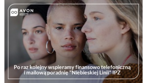Avon ponownie wspiera „Niebieską Linię”