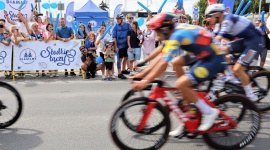 Diamant zorganizował strefę kibica podczas Tour de Pologne w Środzie Wlkp.