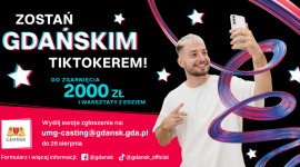 Personal PR prowadzi casting na tiktokerów Miasta Gdańska