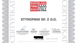 Cztery wyróżnienia magazynu Builder dla Styropmin