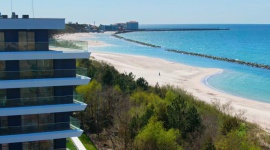 Nautic Park. Obraz korzyści z widokiem na morze