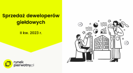 Deweloperzy sprzedali w II kwartale br. o 34% więcej mieszkań rdr