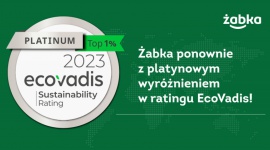 Żabka ponownie z platynowym wyróżnieniem w ratingu EcoVadis!