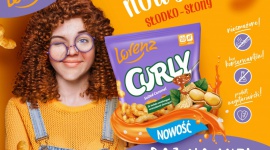 Chrupki Curly z nowym smakiem Słony Karmel