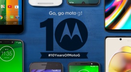 Smartfony moto g mają już 10 lat! Motorola sprzedała ich ponad 200 milionów
