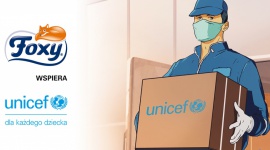 Foxy pomaga z UNICEF w walce z koronawirusem
