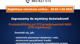 Bezpłatne szkolenie online - Efektywne NGO 2