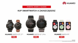 Jesienna oferta: smartwatche Huawei, w tym Watch GT 2 Pro, w atrakcyjnych cenach Biuro prasowe