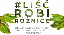 „Liść robi różnicę” – start proekologicznej kampanii społecznej