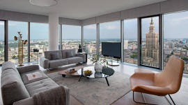 Sky is the limit! Luksusowy apartament w sercu Warszawy
