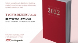 Krzysztof Lewiński z Armatis z tytułem „Tygrysa Biznesu”