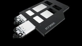 Zamień kieszeń CD/DVD na 2 dyski SSD M.2 NVMe z Icy Dock MB852M2PO-B Biuro prasowe
