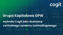 GK GPW wybrała Cogit jako dostawcę centralnego systemu controllingowego