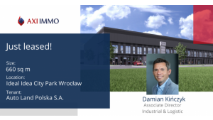 Auto Land Polska wprowadza się do Ideal Idea City Park Wrocław Biuro prasowe