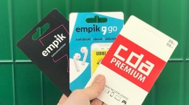 eKarty prezentowe Empik, Empik Go, CDA Premium dostępne w sklepach Żabka