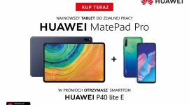 Huawei MatePad Pro, tablet do pracy mobilnej, teraz w nowej, atrakcyjnej ofercie