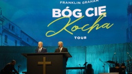 Franklin Graham przemawiał w TAURON Arenie w Krakowie w sobotę