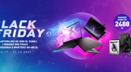 MSI rusza z Black Friday. Duże przeceny, gadżety oraz FIFA 23 gratis