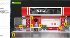 Stoisko APA Group na największych wirtualnych targach dostawców przemysłu Biuro prasowe