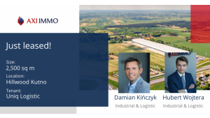Uniq Logistic wchodzi do Kutna