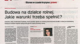 O czym należy pamiętać przy realizacji inwestycji budowlanej na działce rolnej?