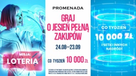 Odwiedź Promenadę i graj o jesień pełną zakupów! Weź udział w loterii i zdobywaj