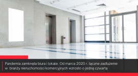 W pandemii przybyło długów na rynku nieruchomości komercyjnych