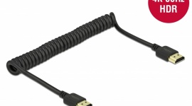 Delock wprowadza spiralny kabel HDMI 4K